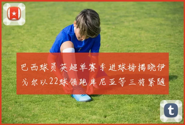 巴西球员英超单赛季进球榜揭晓伊戈尔以22球领跑库尼亚等三将紧随其后